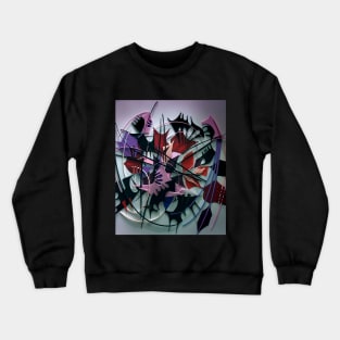 Modern Gothic- Mixed Media Collage Crewneck Sweatshirt